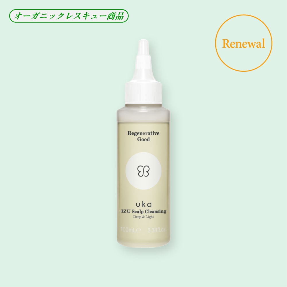 uka IZU Scalp Cleansing Deep & Light 100mL Bottle