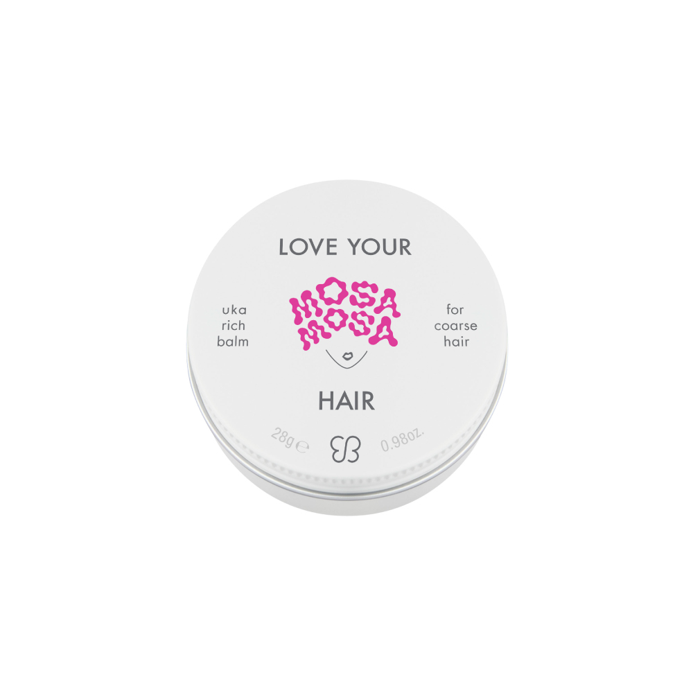 uka LOVE YOUR MOSAMOSA HAIR rich balm for coarse hair