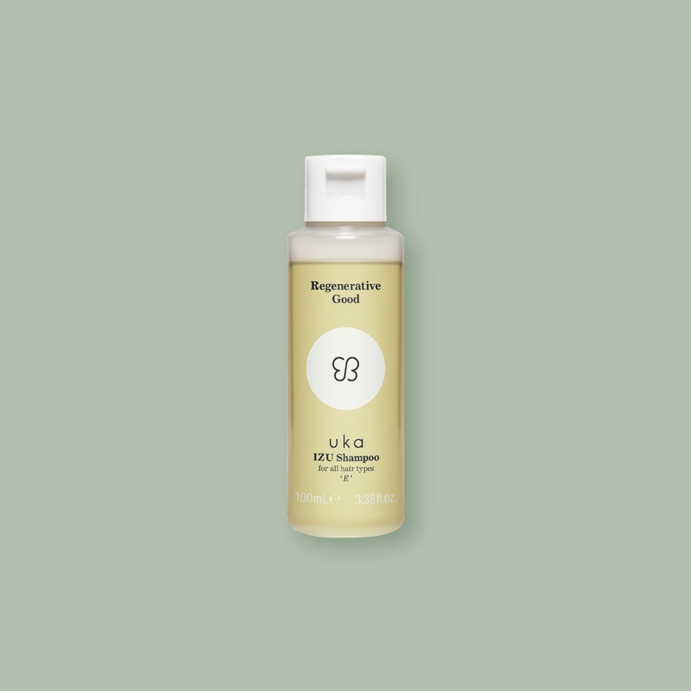 uka IZU Shampoo for all hair types 'E' 100mL Bottle