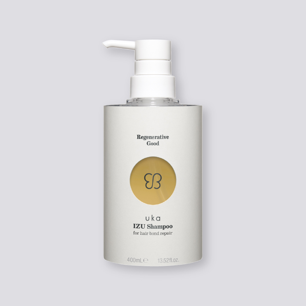 uka IZU shampoo for hair bond repair 400mL Bottle