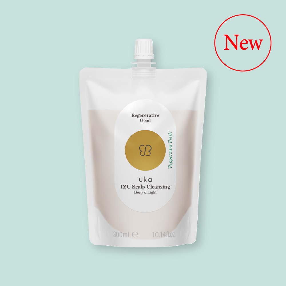 uka IZU Scalp Cleansing Deep & Light ‘Peppermint Fresh’ 300mL Refill