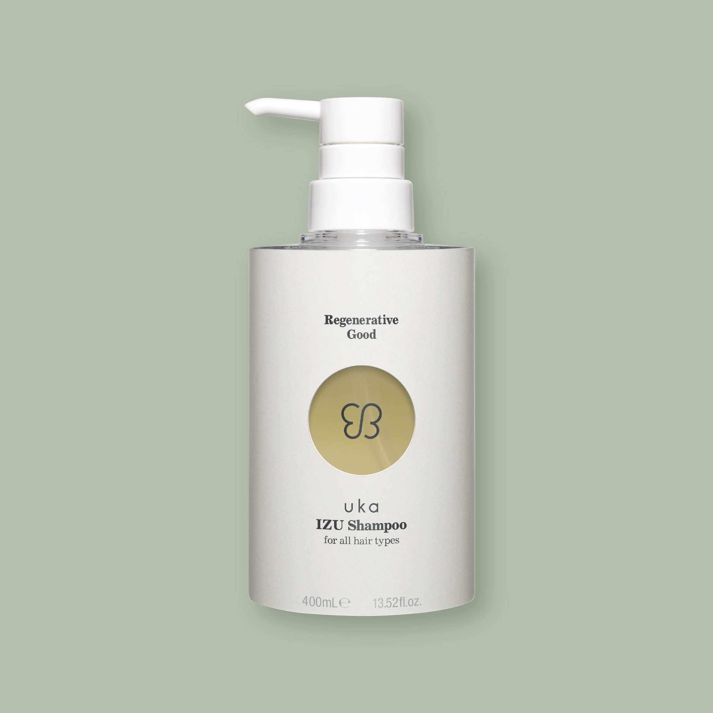 uka IZU Shampoo for all hair types 400mL Bottle