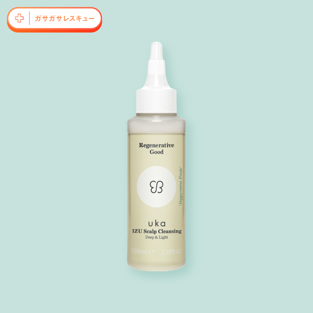 uka IZU Scalp Cleansing Deep & Light ‘Peppermint Fresh’ 100mL Bottle