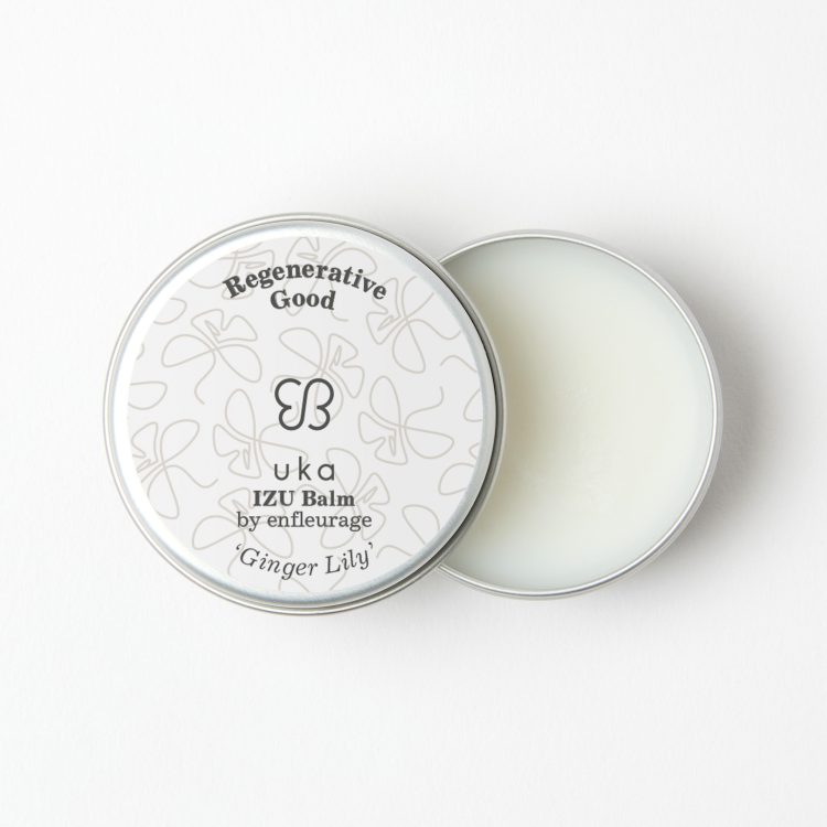 Regenerative Good IZUシリーズにマルチなバーム uka IZU Balm by enfleurage 'Ginger Lily’が数量限定で発売画像