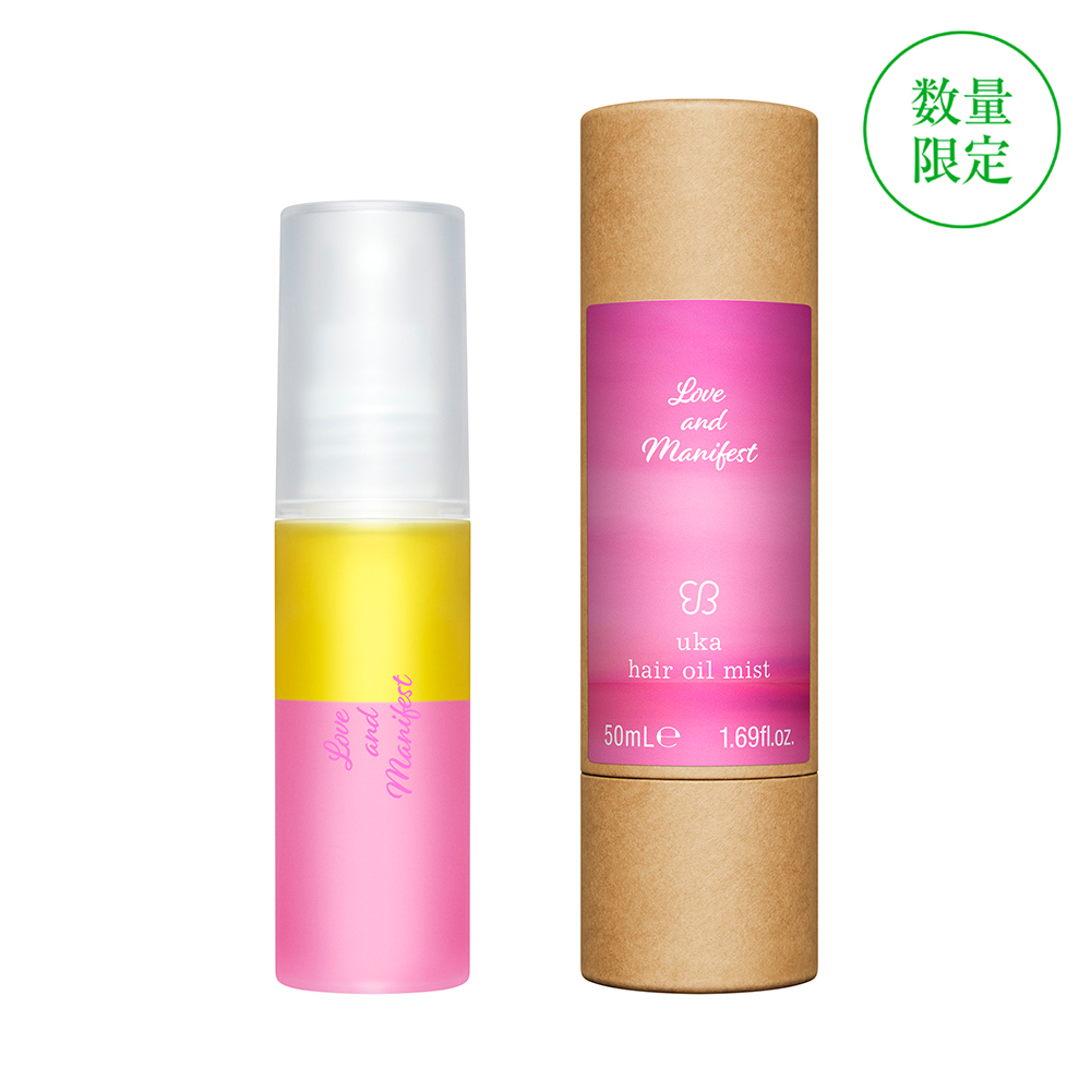 uka hair oil mist Love and Manifest