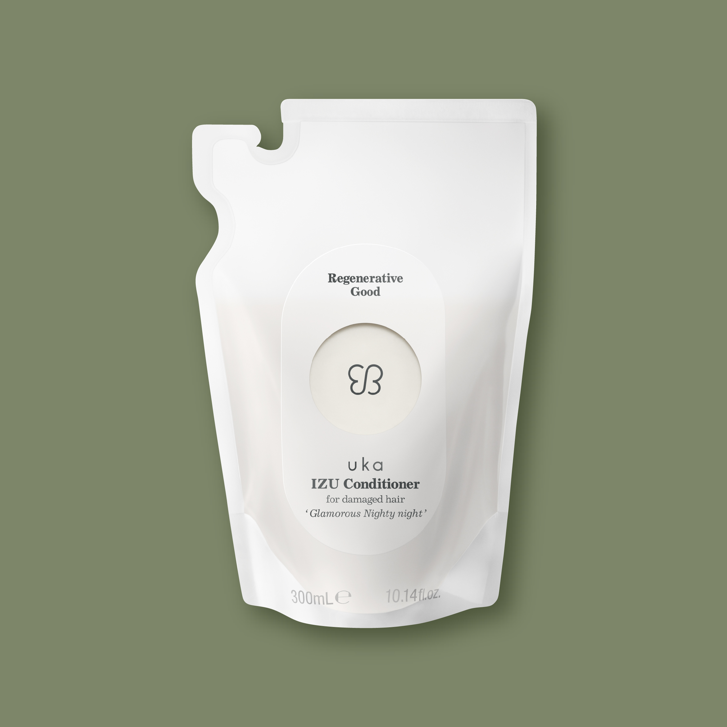 uka IZU Conditioner for damaged hair 'Glamorous Nighty night' 300mL Refill