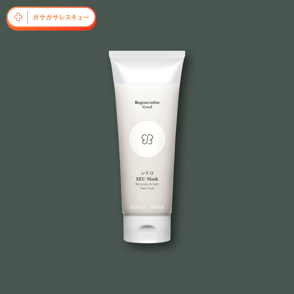 uka IZU mask for scalp&hair 'Anti-Itch' 200mL Tube