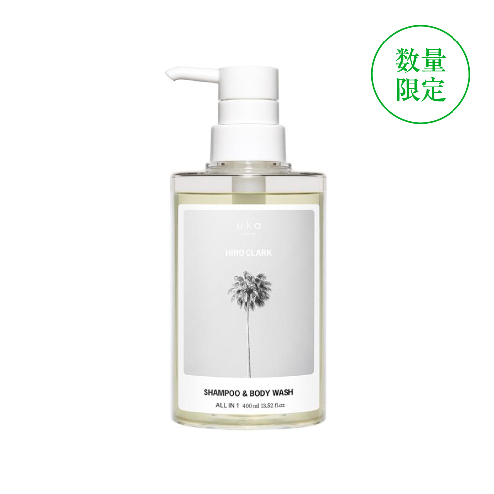 uka HIRO CLARK IZU shampoo and body wash