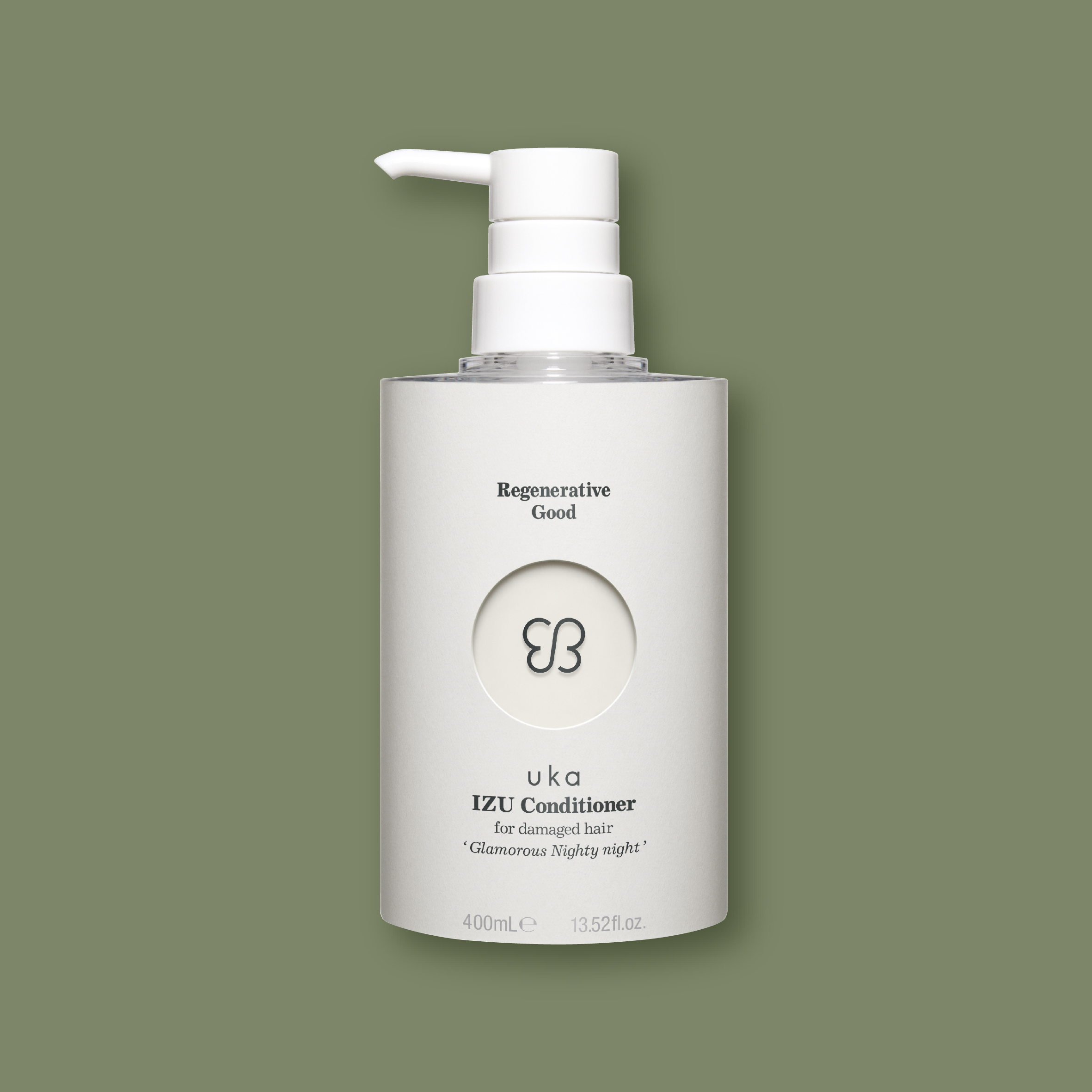 uka IZU Conditioner for damaged hair 'Glamorous Nighty night' 400mL Bottle