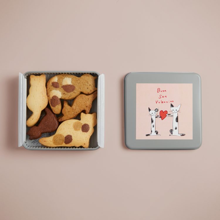 ニャンとも可愛い！ukafeで人気の猫クッキーがバレンタイン限定のパッケージとフレーバーで登場画像