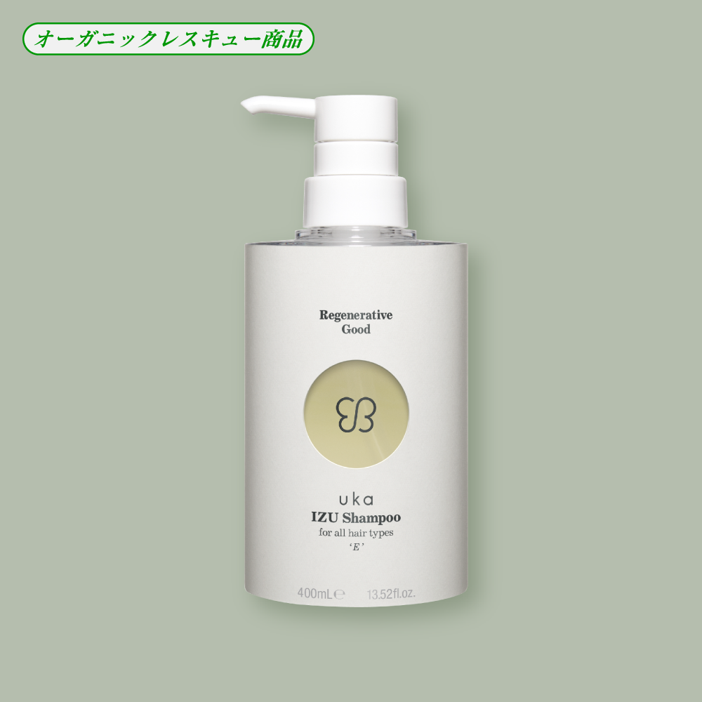 uka IZU Shampoo for all hair types 'E' 400mL Bottle | 【公式