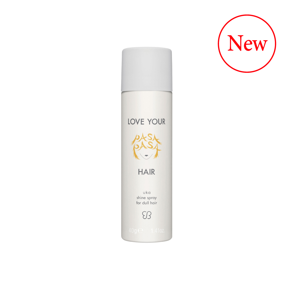 uka LOVE YOUR PASAPASA HAIR shine spray for dull hair