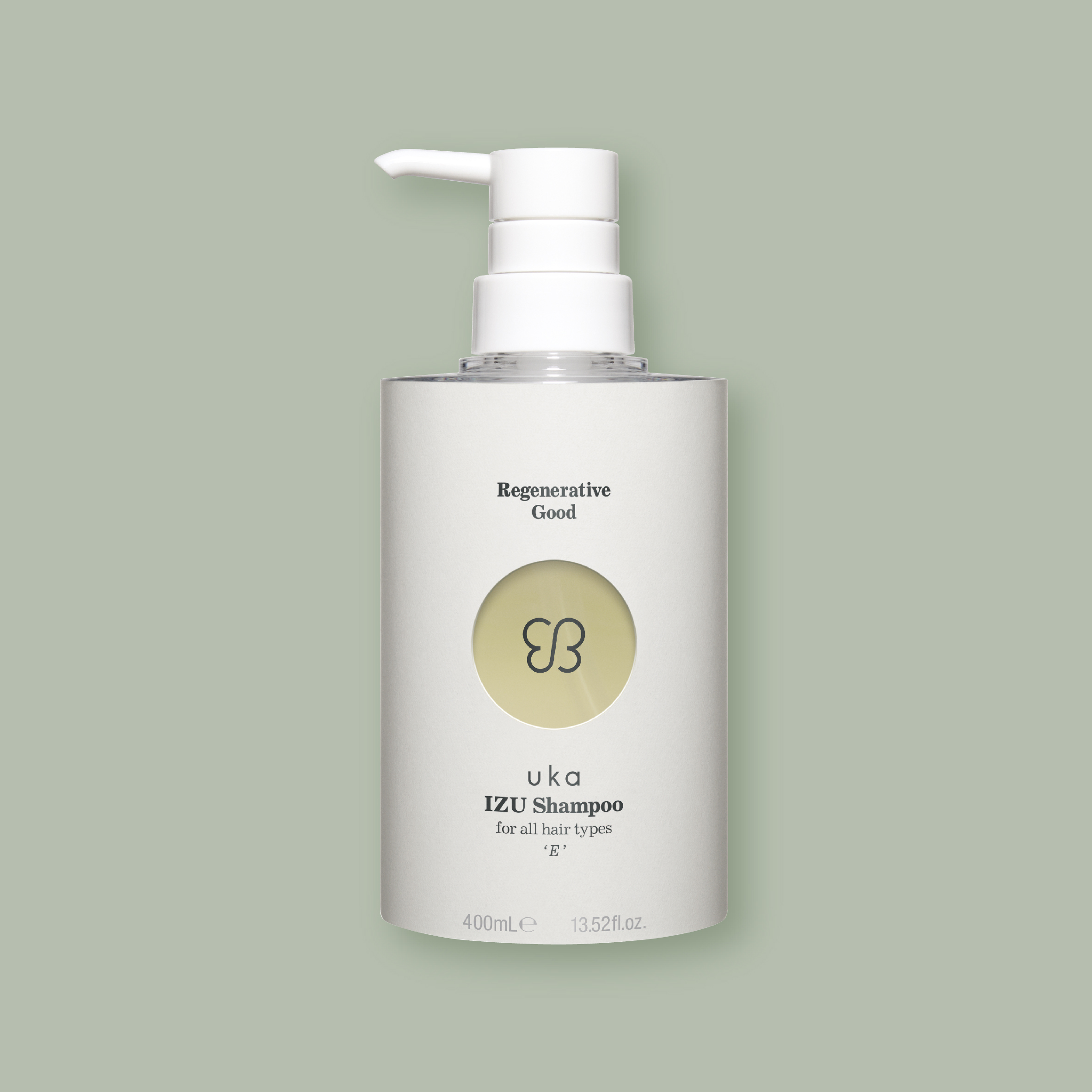 uka IZU Shampoo for all hair types 'E' 400mL Bottle