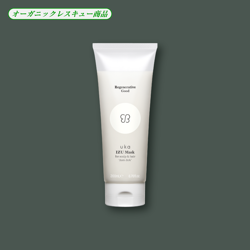 uka IZU mask for scalp&hair 'Anti-Itch' 200mL Tube