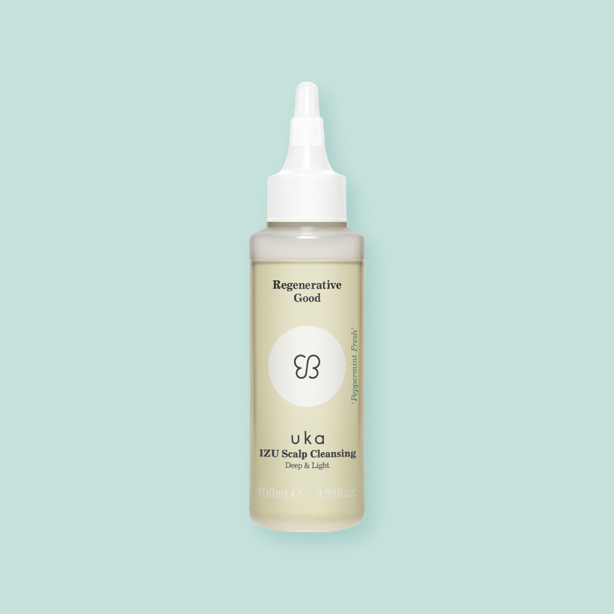 uka IZU Scalp Cleansing Deep & Light ‘Peppermint Fresh’ 100mL Bottle
