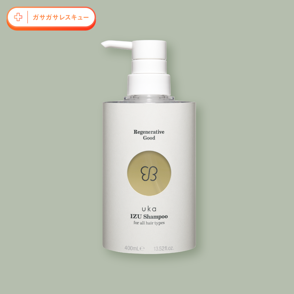 uka IZU Shampoo for all hair types 400mL Bottle
