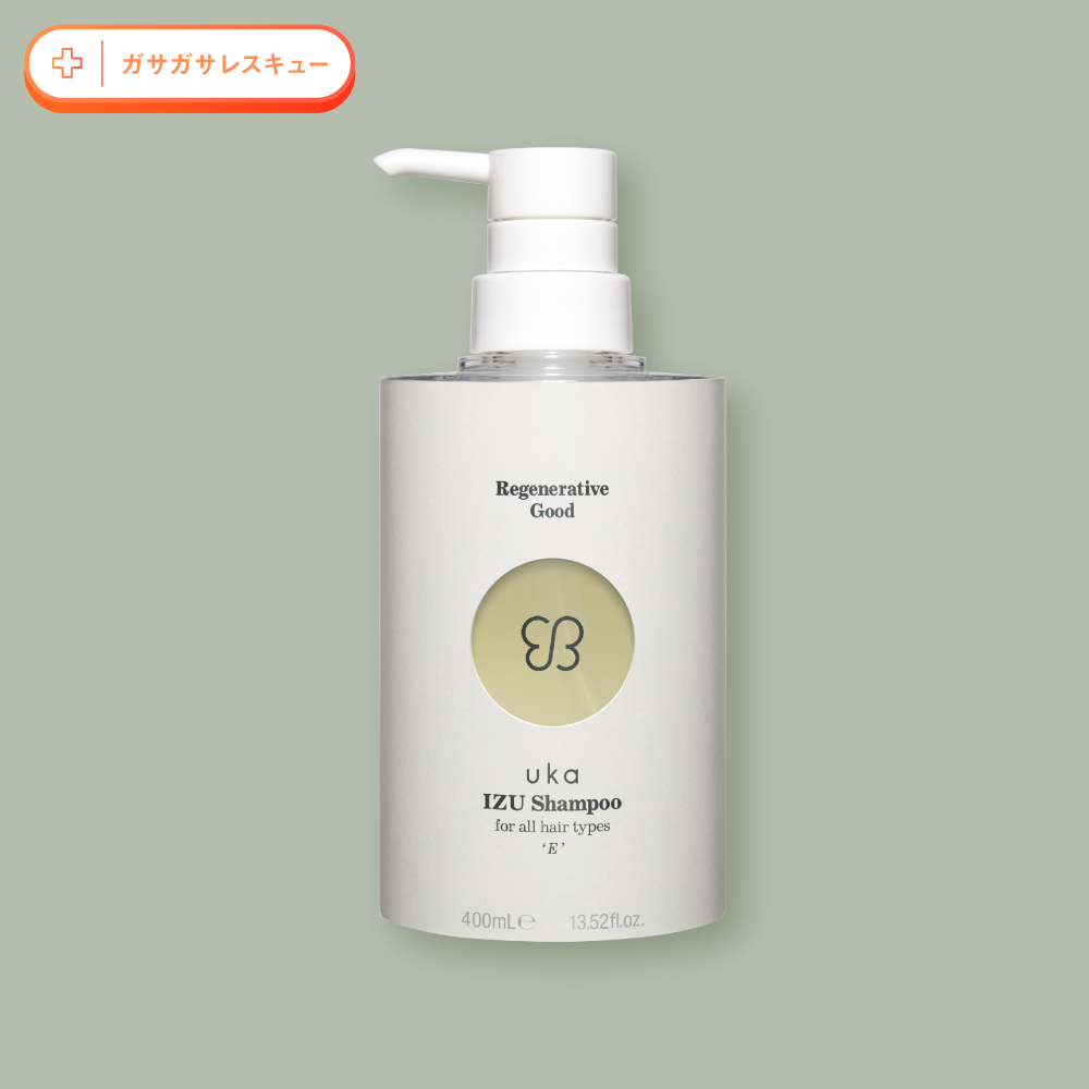 uka IZU Shampoo for all hair types 'E' 400mL Bottle