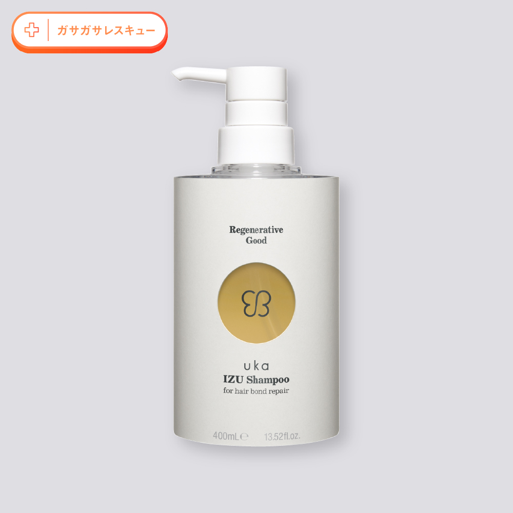 uka IZU shampoo for hair bond repair 400mL Bottle