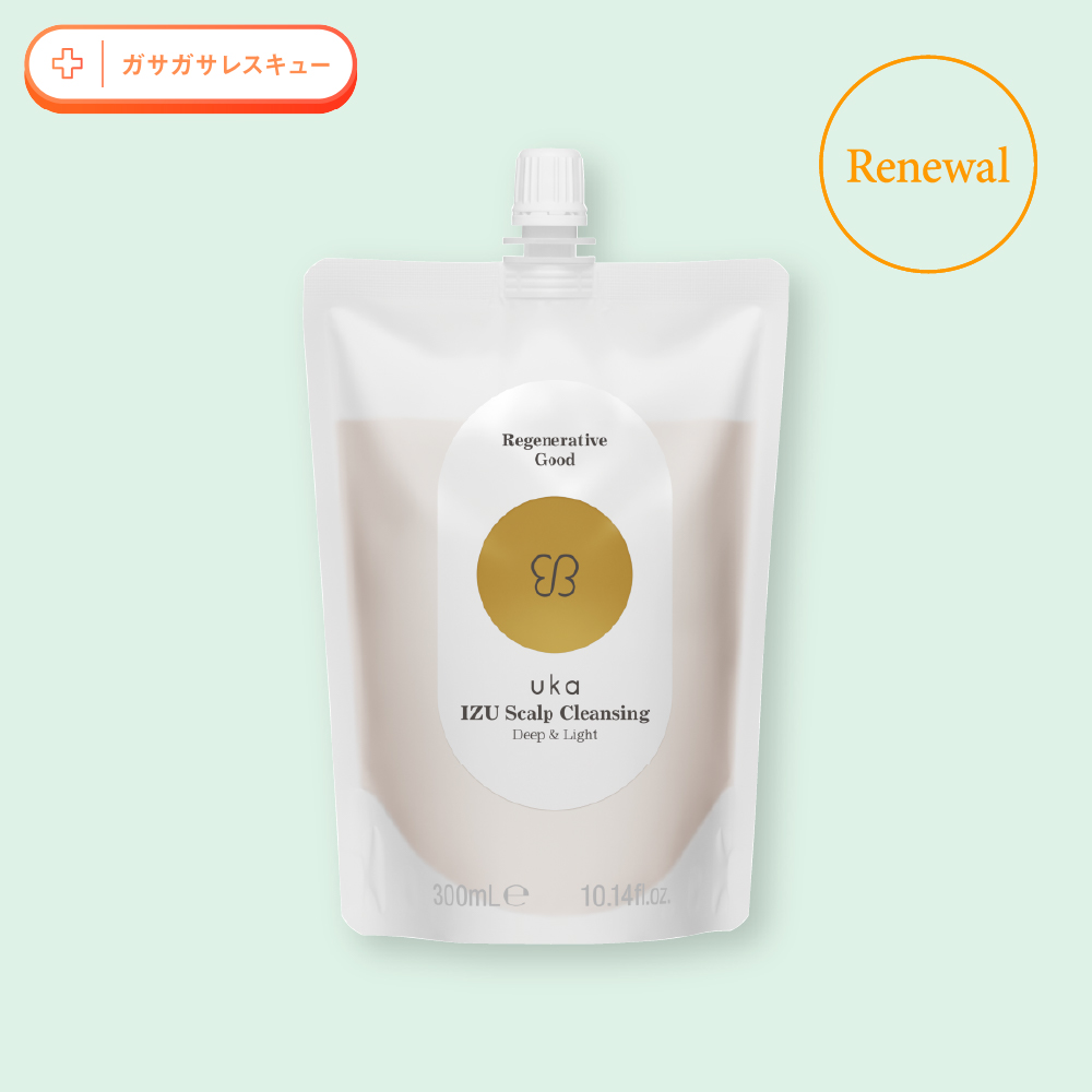 uka IZU Scalp Cleansing Deep & Light 300mL Refill