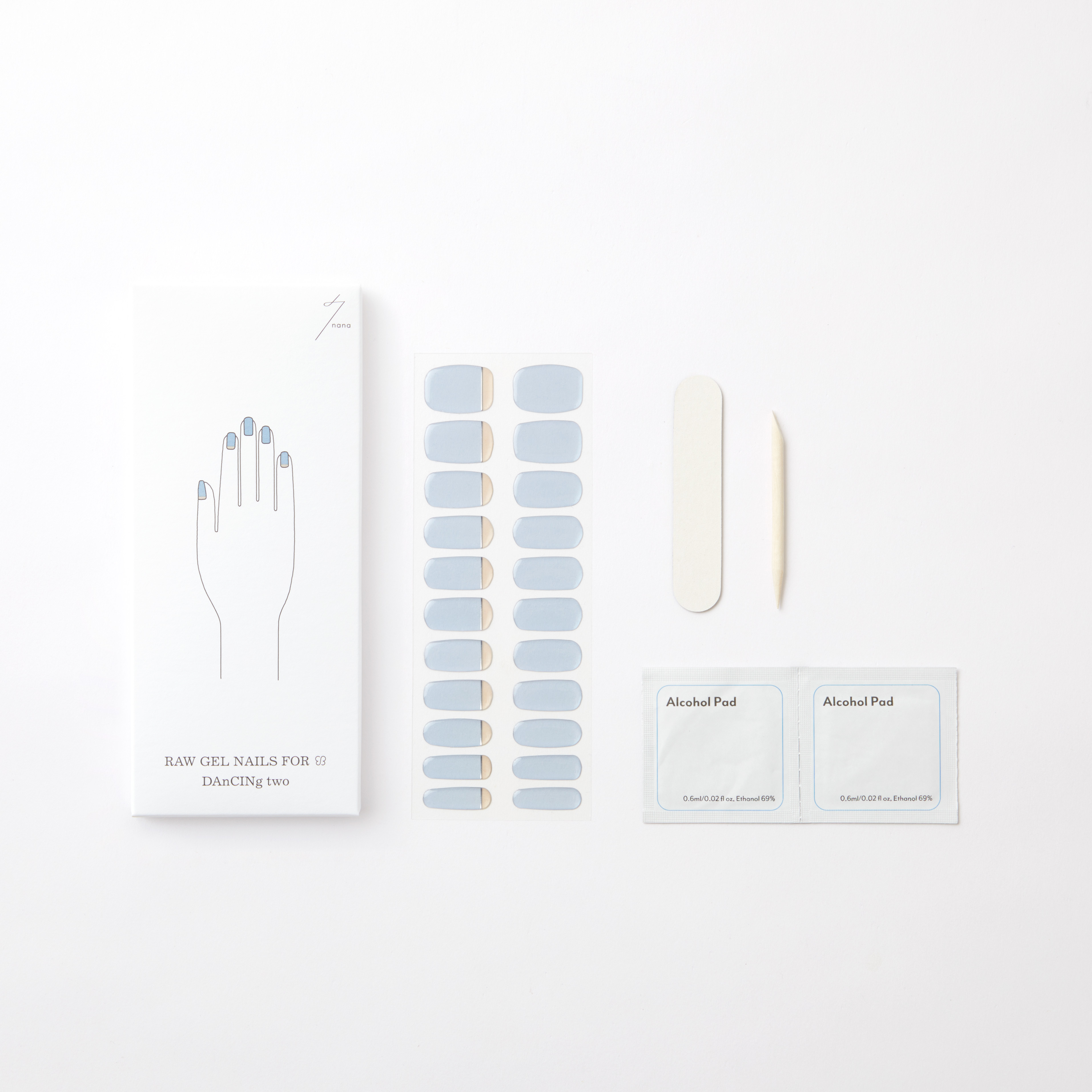 uka gel nail seal DAnCINg two