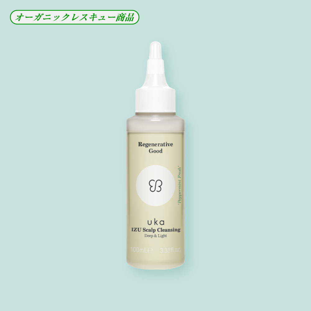 uka IZU Scalp Cleansing Deep & Light ‘Peppermint Fresh’ 100mL Bottle