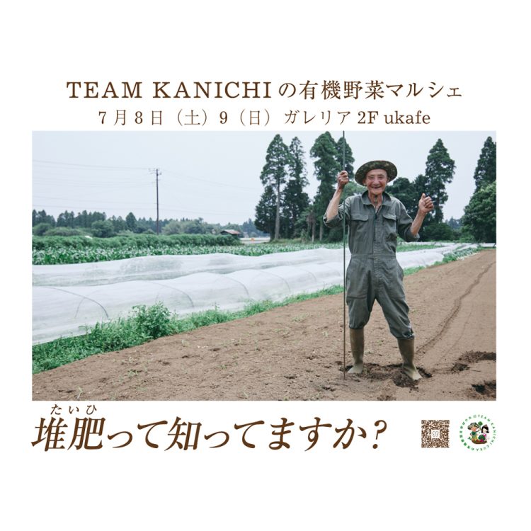 サラダWEEK開催中。7月8日(土)・9日(日)はukafeのマルシェで新鮮なお野菜を画像