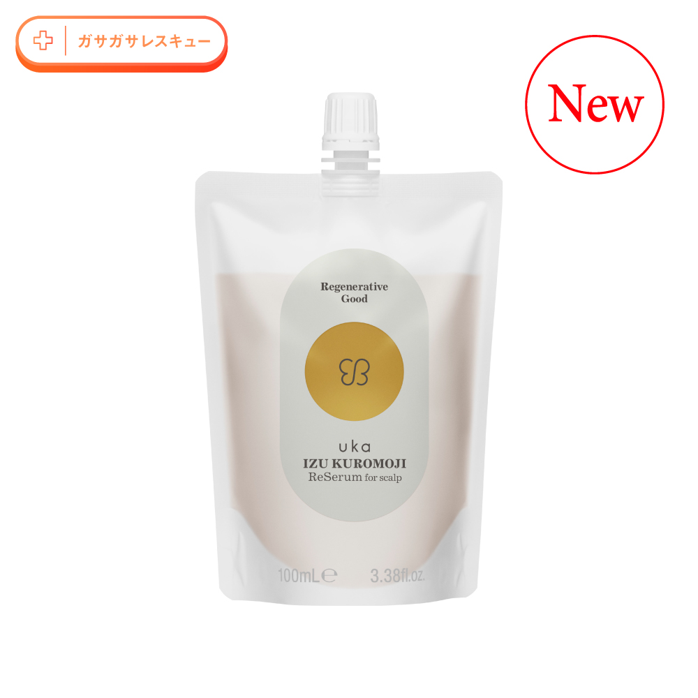 uka IZU KUROMOJI Re Serum for scalp 100mL Refill