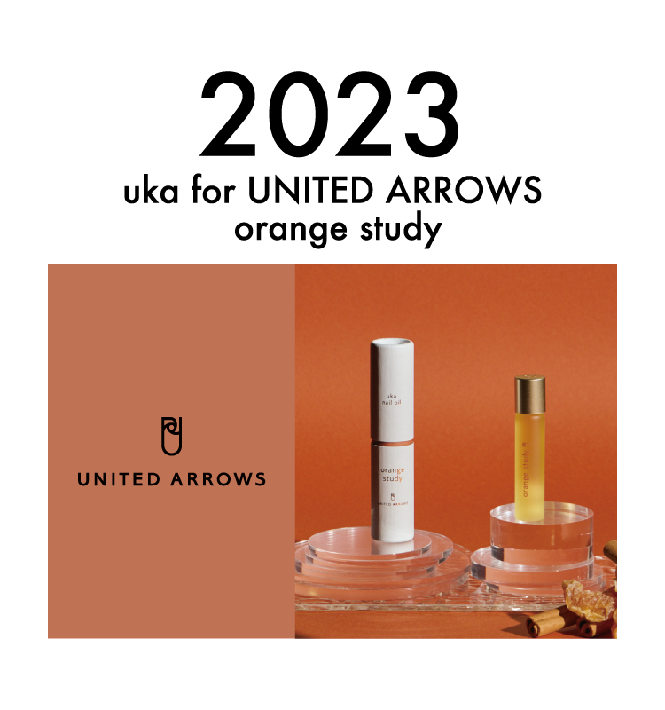 2023 uka for UNITED ARROWS orange study