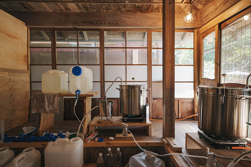 伊豆の製造風景